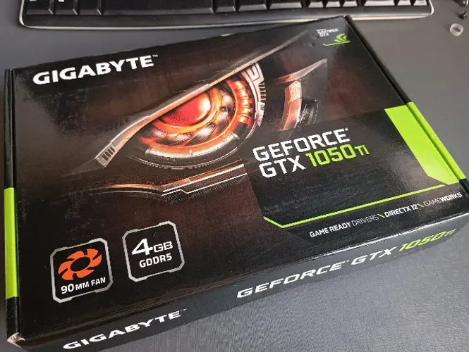 Placa Vídeo GTX 1050ti 4GB Gigabyte