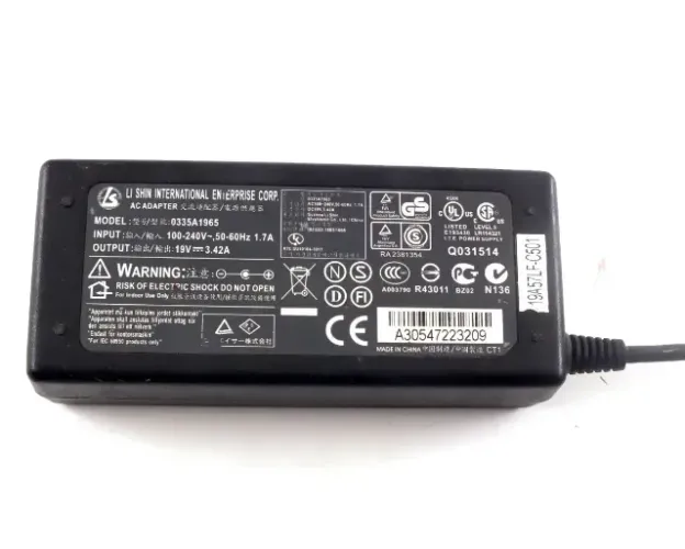 Fonte P/ Notebook (65w) - Li Shin - 0335a1965 S/ Cabo A10480