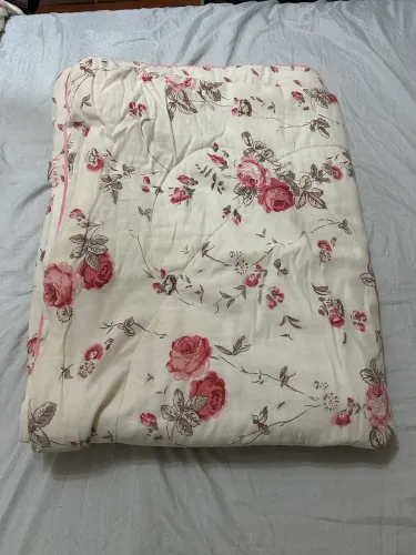 Manta Florida - Cama de Solteiro - Artex