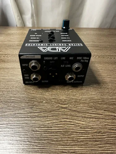 ADA GCS-2 Original | Pré-Amplificador/Simulador de Caixa para Guitarra - Raro