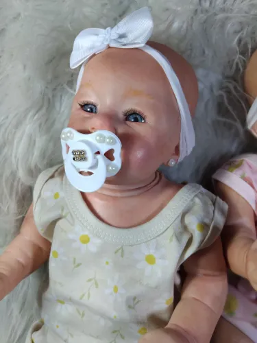 BEBÊ REBORN REALISTA ABIGAIL 38 CM PROMOÇÃO RELÂMPAGO