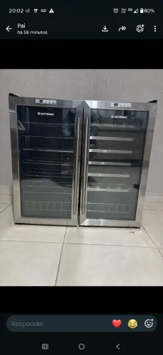 Adega de Vinho e Frigobar ELETTROMEC
