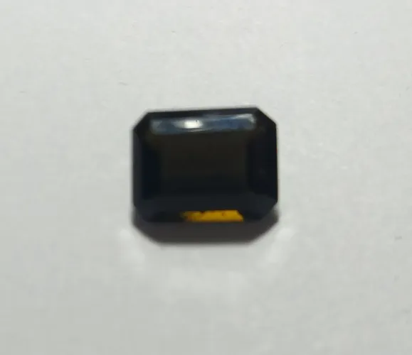 QUARTZO FUMÊ RETANGULAR NATURAL, LAPIDADO. 5,0CT.
