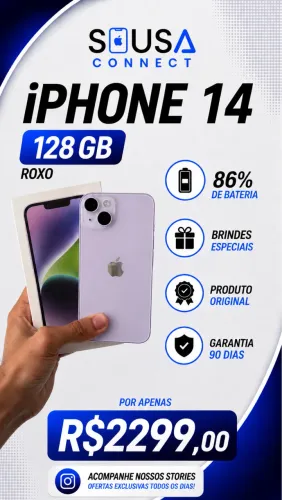 IPhone 14 128GB SEMINOVO ?