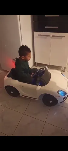 Carrinho elétrico Brink Branco