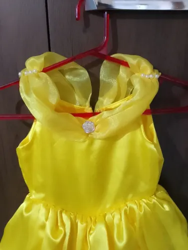 Vestido fantasia de Luxo - Bela