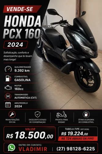 Vendo Honda PCX 160 2024