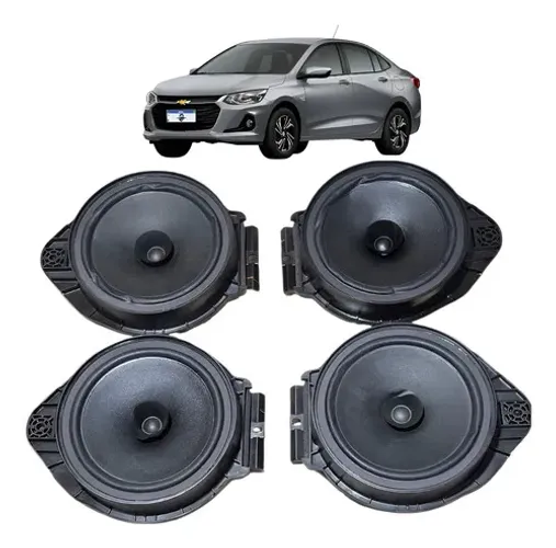 Auto Falante Onix Sedan Turbo Automático 2025 Original Preto Preto