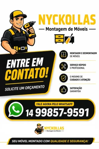 Montagem e desmontagem de móveis 
