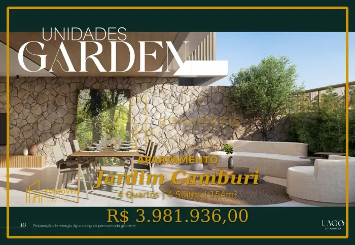 Oportunidade única em Jardim Camburi: último Garden no Lago by Mivita!