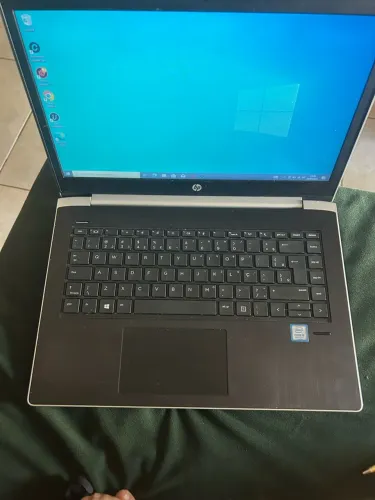 Notebook hp probook i5 geração 8 8gb ram ssd256gigas