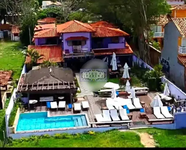 INCRÍVEL POUSADA PARA VENDA FRENTE MAR, GERIBÁ, BÚZIOS COM 16 SUÍTES E PISCINA!