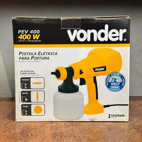 Pistola Elétrica de Pintura Vonder 400w