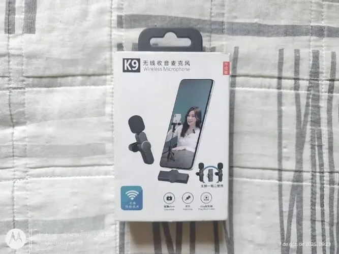 microfone de lapela bluetooth