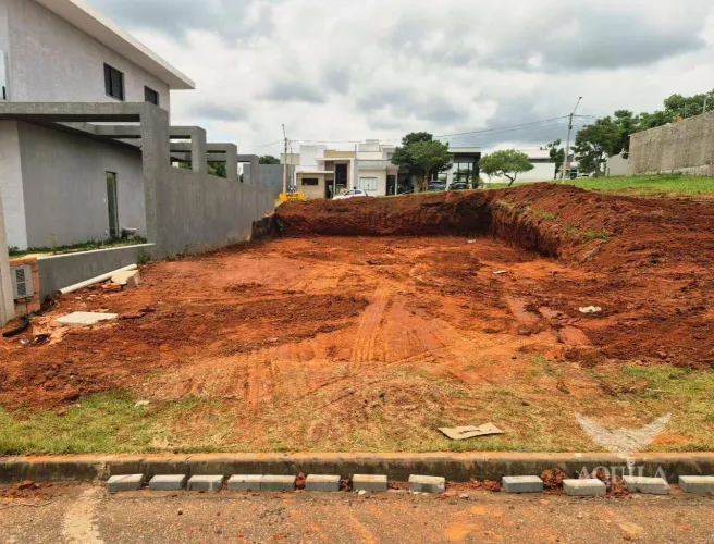 TERRENO PLANO COM 198 m² NO CONDOMÍNIO RESIDENCIAL JARDIM SOROCABA