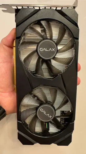 Placa de Video GTX 1660 TI / 6GB GALAX (leia a descrição)