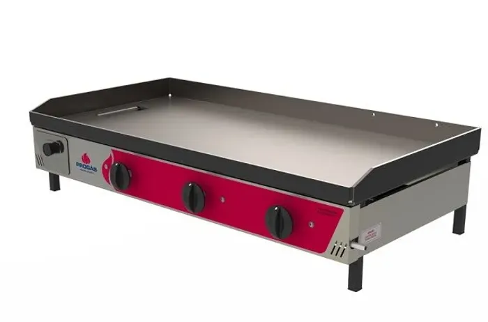 Chapa Bifeteira Industrial a Gás 100cm Inox PR-1000G Style - Progás