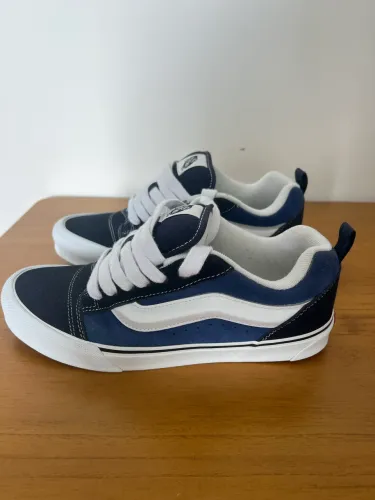 Tênis vans Knu Skool Navy True White