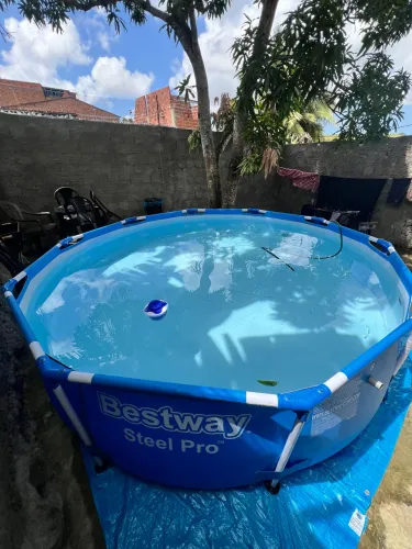 Piscina COMPLETA Bestway Steel Pro de 5 mil litros 