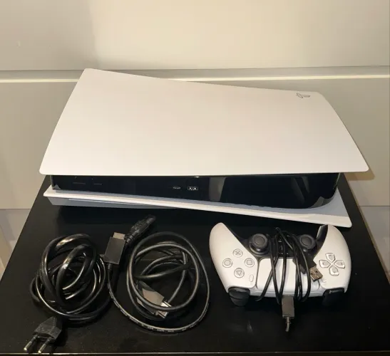 PS5 fat com mídia física 