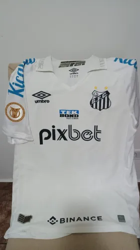 Camisa Santos de Jogo Tam G original da Umbro.