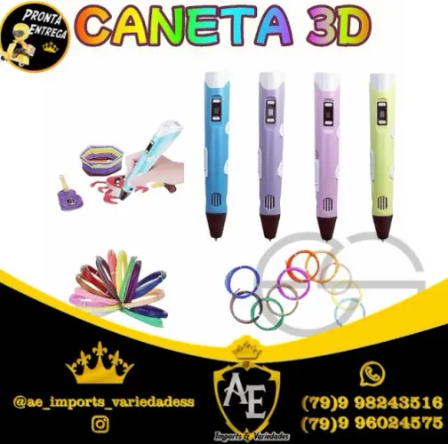 caneta 3d