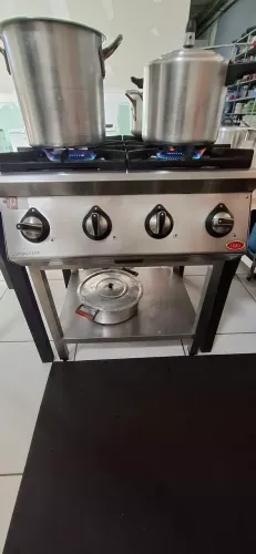 Fogao industrial inox