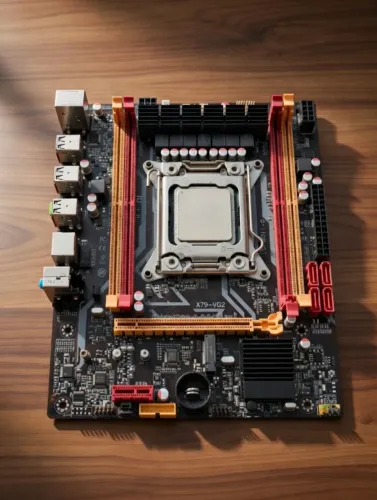 Placa-mãe X79 LGA2011 ZSUS VG2 - para conserto ou peças
