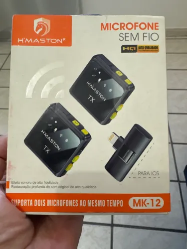 Microfone Sem Fio - Usado