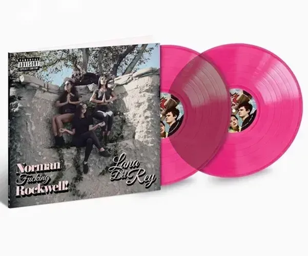 Lana Del Rey Norman Fucking Rockwell Vinil LP Rosa Urban Outfitters