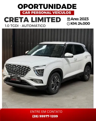 Hyundai Creta Limited 1.0 TB 12V Flex AUT 2023