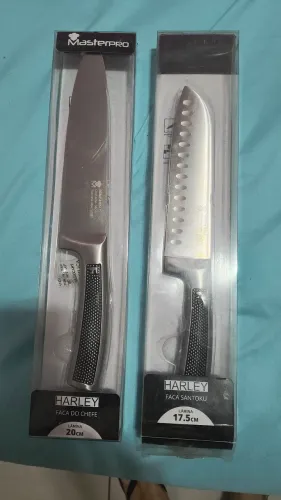 Vendo conjunto de facas Masterpro - facas do chefe e santoku  