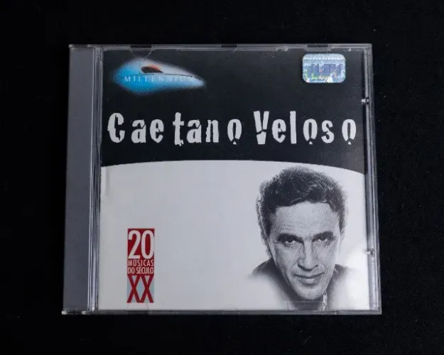 CD Caetano Veloso - 20 Músicas do Século XX - Coleção Millennium
