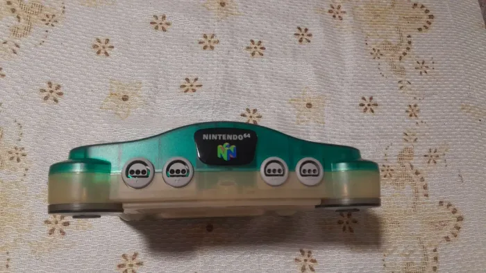 Nintendo 64 Clear Blue Ice