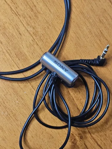 Microfone de lapela Sony (usado poucas vezes) 