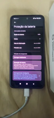 XIAOMI NOTE 14 - SAÚDE 100% - CELULAR CONSERVADO 
