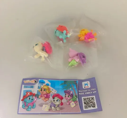 coleção Kinder ovo cachorros