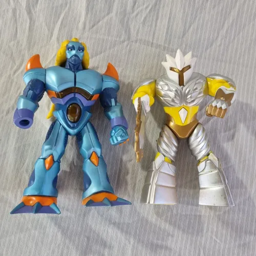 Bonecos TToby, o Senhor do Mar + Luminos, o Supremo Senhor da Luz