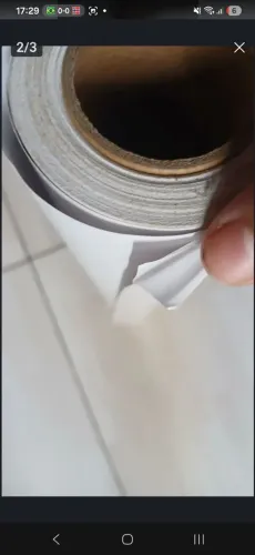 Papel fotográfico adesivo