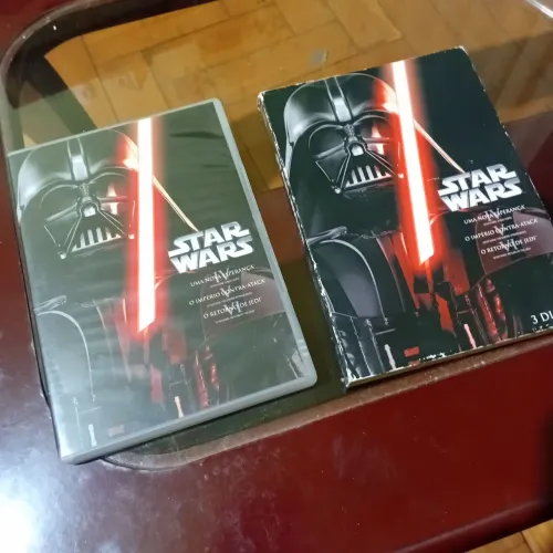 Dvd Trilogia de filmes star wars