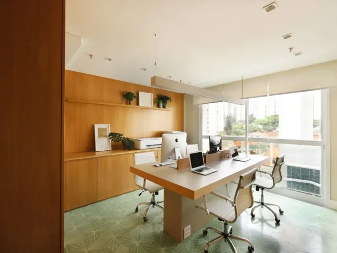 Sala comercial no Campo Belo a venda com 3 vagas