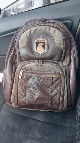 Mochila Nordweg Couro Legítimo Garantia Vitalícia