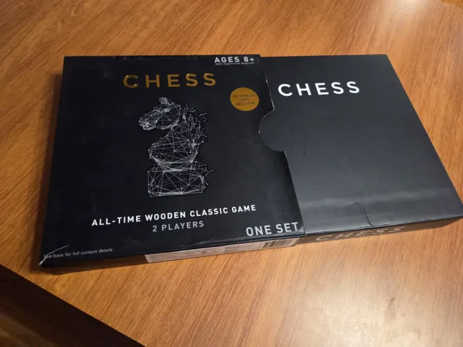 Jogo de Xadrez - Chess Game All-Time Wooden Classic Game