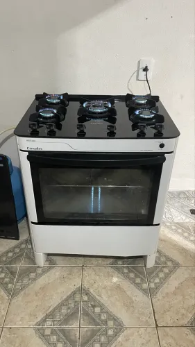 Fogão Tampo de Vidro 5 Bocas FAÇO ENTREGA 