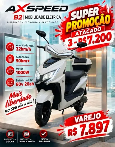 Scooter Eletrica AXSPEED A3 / B2 / B1 / Lite