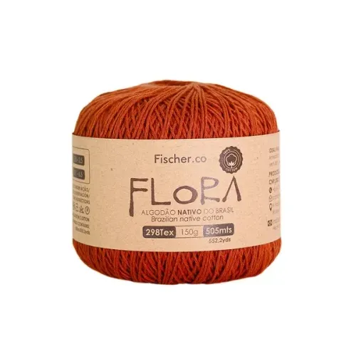 Fio Algodão croche Flora 150g - Fischer.Co - 3009 - Guadalupe