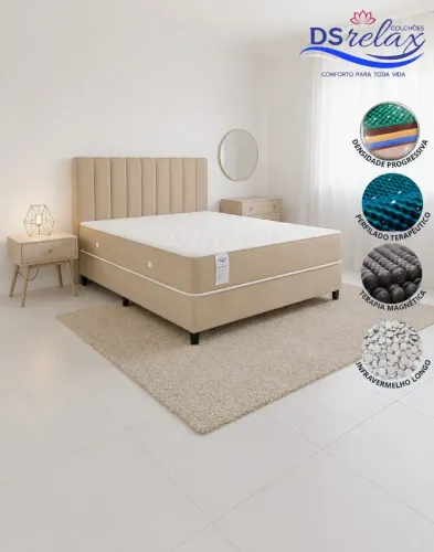 S1 S/VIBRO MASSAGENS NEW STAR - Colchão casal