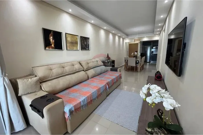 Apartamento 3 dormitórios beira mar a venda - Mongagua - SP