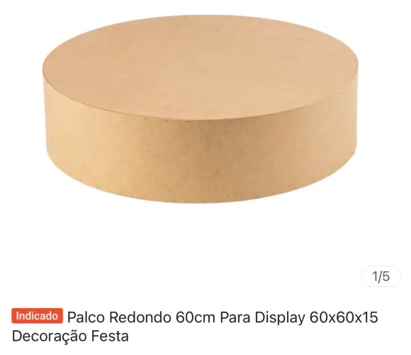Vendo palco redondo para festa