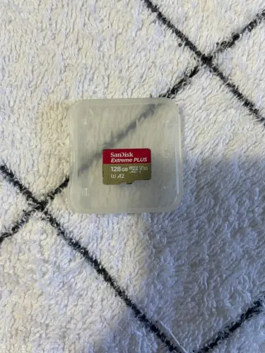 Micro Cartão De Memoria  SD 128GB  Sandisk Extreme Plus 180mb/S (SDSDXVA-128G